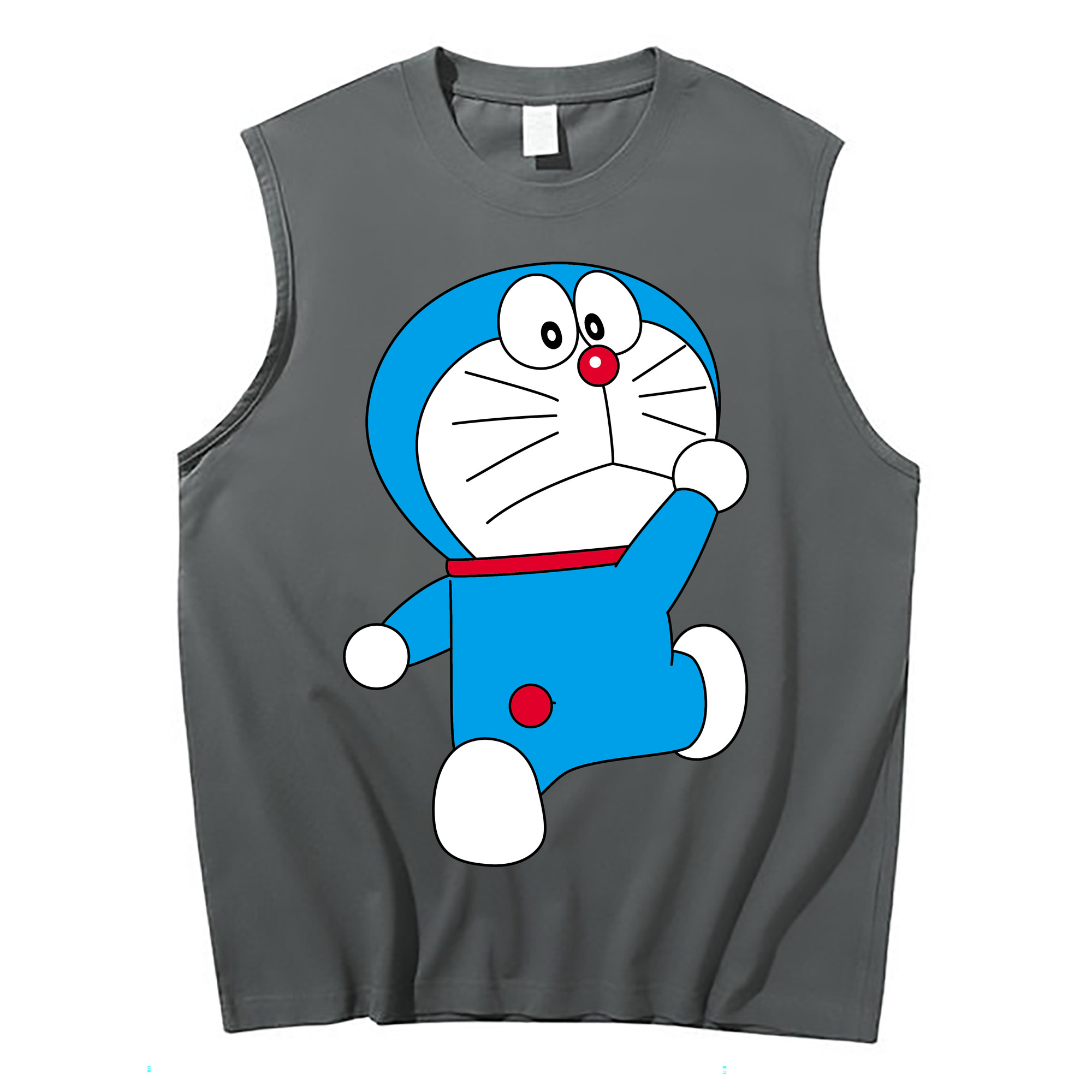 （画像用） ドラえもん Doraemon コットン100％タンクトップ（フロントプリント）